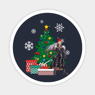 Sephiroth Around The Christmas Tree Final Fantasy Magnet